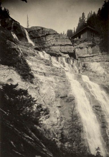 VROMAN, ADAM CLARK (1856-1916), attributed to Album containing approximately 175 images of the Canadian Rockies including views of Banf